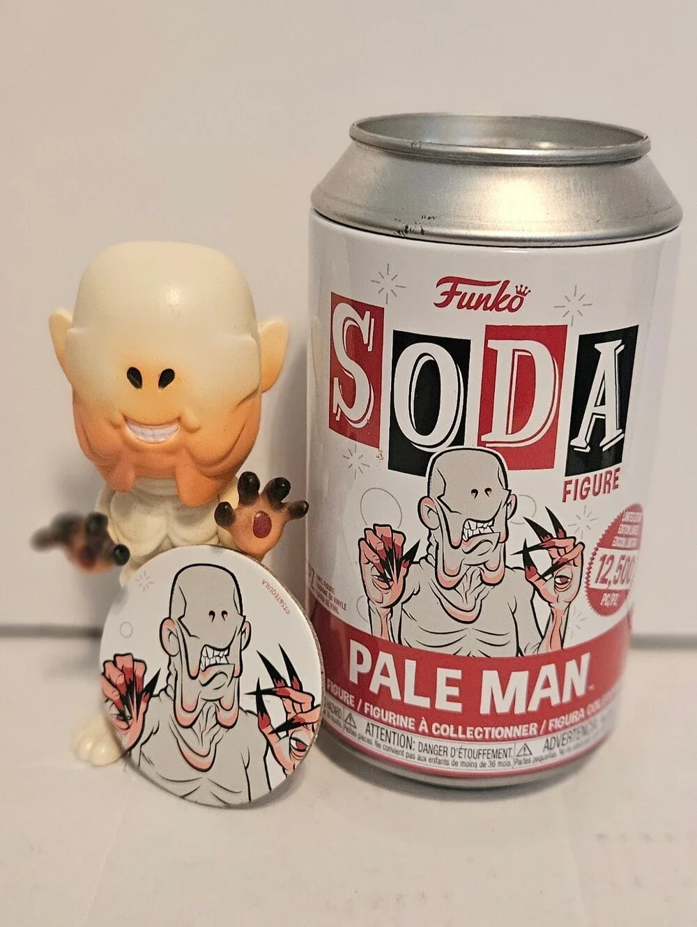 Funko Vinyl Soda: Pan's Labyrinth - Pale Man. With Can and Pog